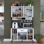 Hanah Home Armario Multiusos Blanco 120x198,6x40 cm